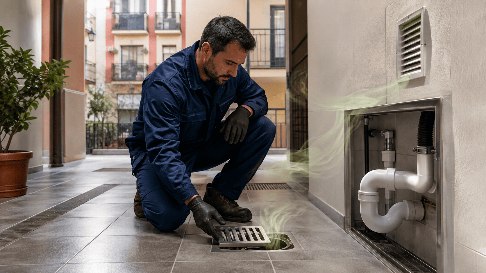Soluciones para malos olores en comunidades de vecinos en Madrid